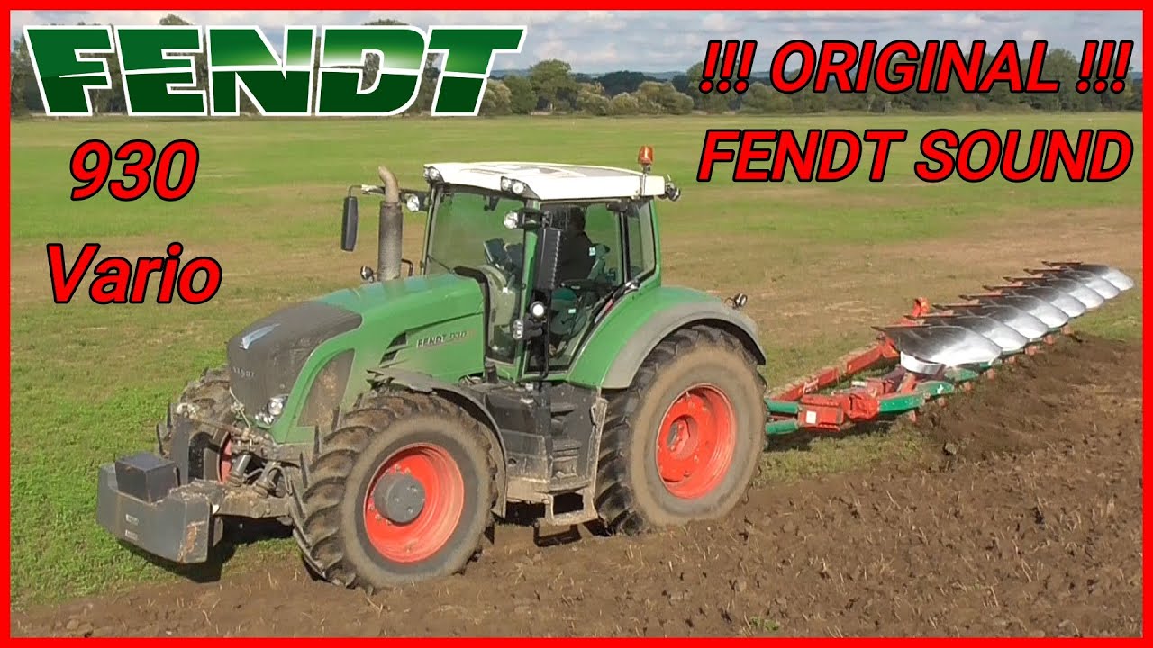 Orba Vojtěšky 2019 | Fendt 930 Vario + Pluh Kverneland PG 115 | !!! ORIGINAL SOUND !!!