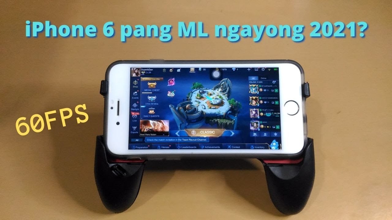 iPhone 6 pang Mobile Legends ngayong 2021? Apple A8 (20 nm)  1GB RAM
