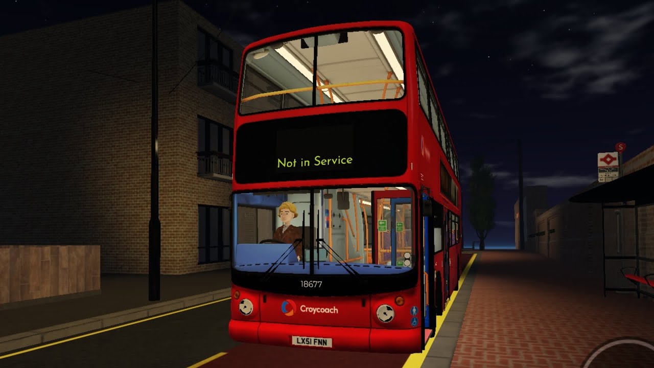  A Ride On Croycoach 17510 On A 312 To Norwood Junction