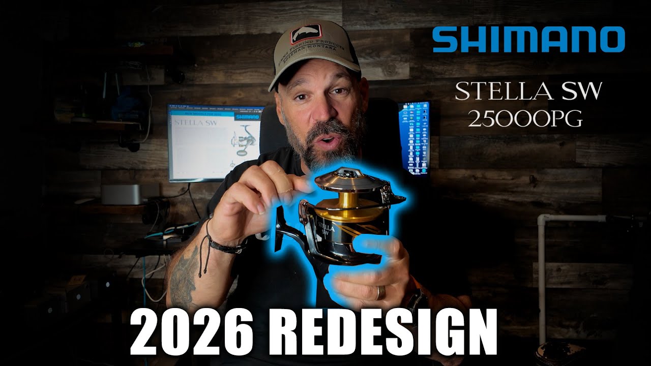 Новая модель Shimano Stella SW 25000 2026 года — убийца голубого тунца? Обзор и технические харак...