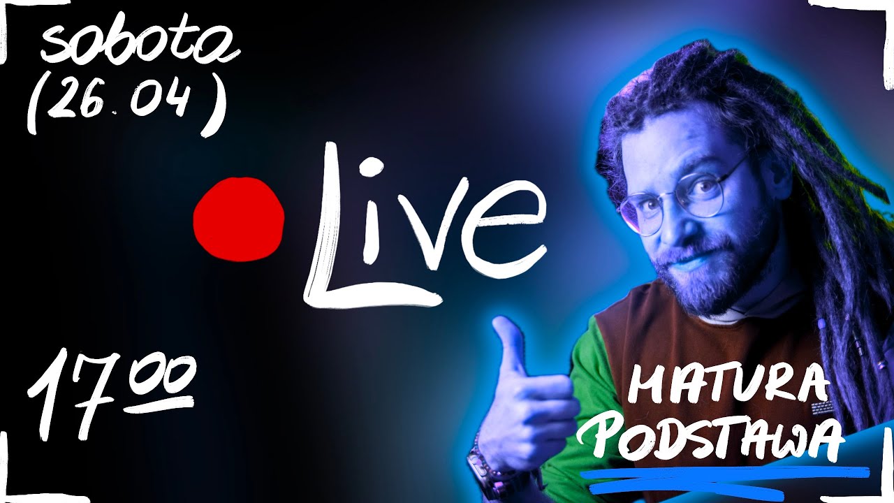 🔴LIVE: Zadania OTWARTE za 4 punkty - MATURA PODSTAWOWA - GiGaPowTóRkA