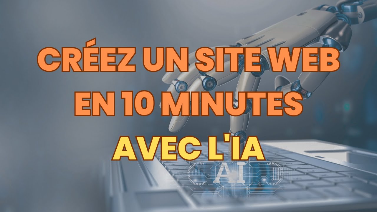 Comment Cr&eacute;er un Site Web en 10 Minutes avec l'IA (Durable IA)