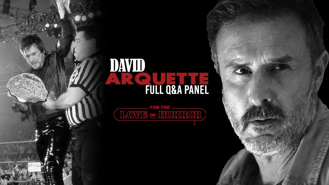 David Arquette chats Nick Gage, Luke Perry, Wes Craven, Scream Memories & chops fan live on stage!