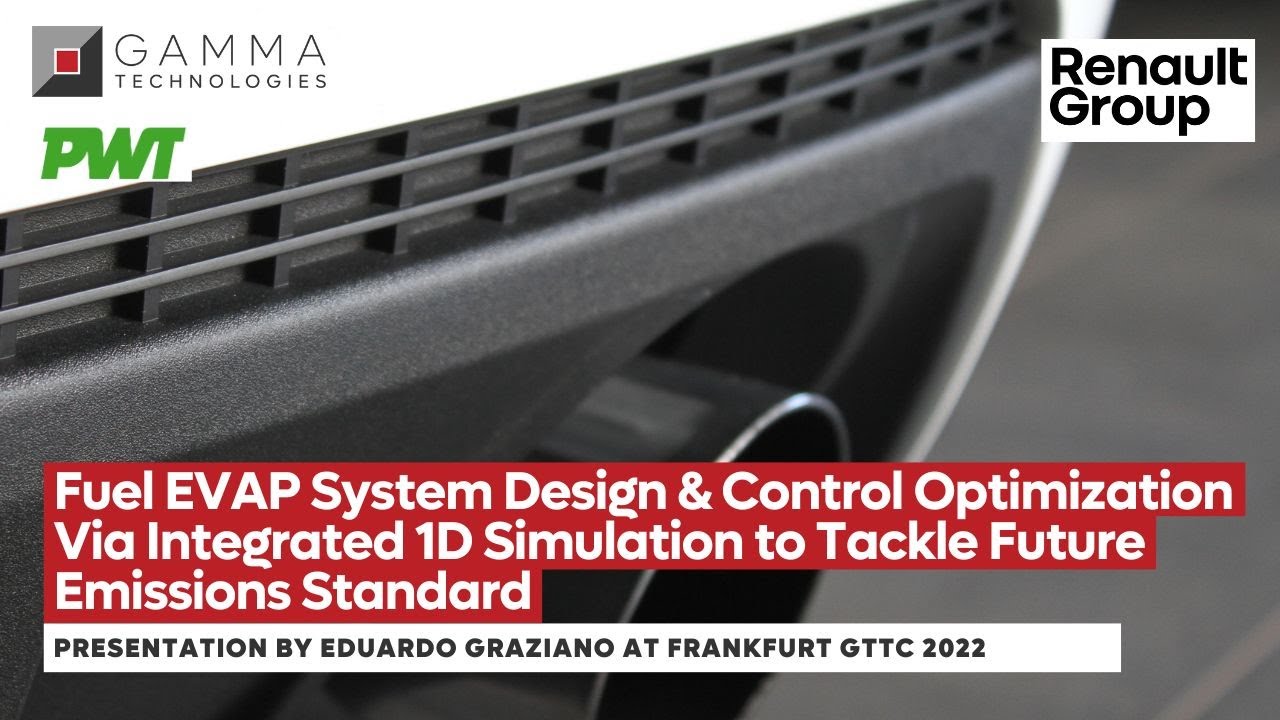 Fuel EVAP System Design & Control Optimization Via Integrated 1DSimulation to Tackle Future Emission