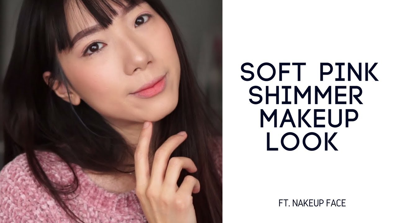 Soft Pink Shimmer Makeup Look | NAKEUP FACE | YesStyle Korean Beauty