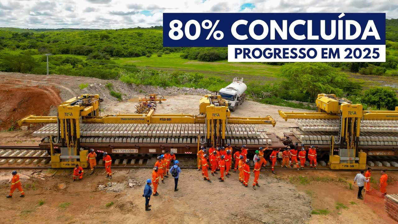 A Reta Final da Transnordestina: A Maior Ferrovia em Execução no Brasil