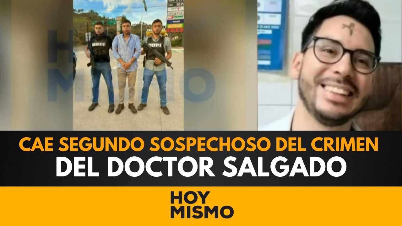 ¡CAYÓ EL SEGUNDO! Capturan a implicado en el asesinato del Dr. Miguel Ángel Salgado