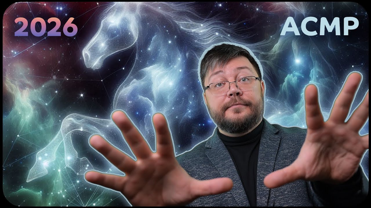 АСМР - Астрологический прогноз для всех знаков Зодиака на 2026 год! Медитативное АСМР видео!