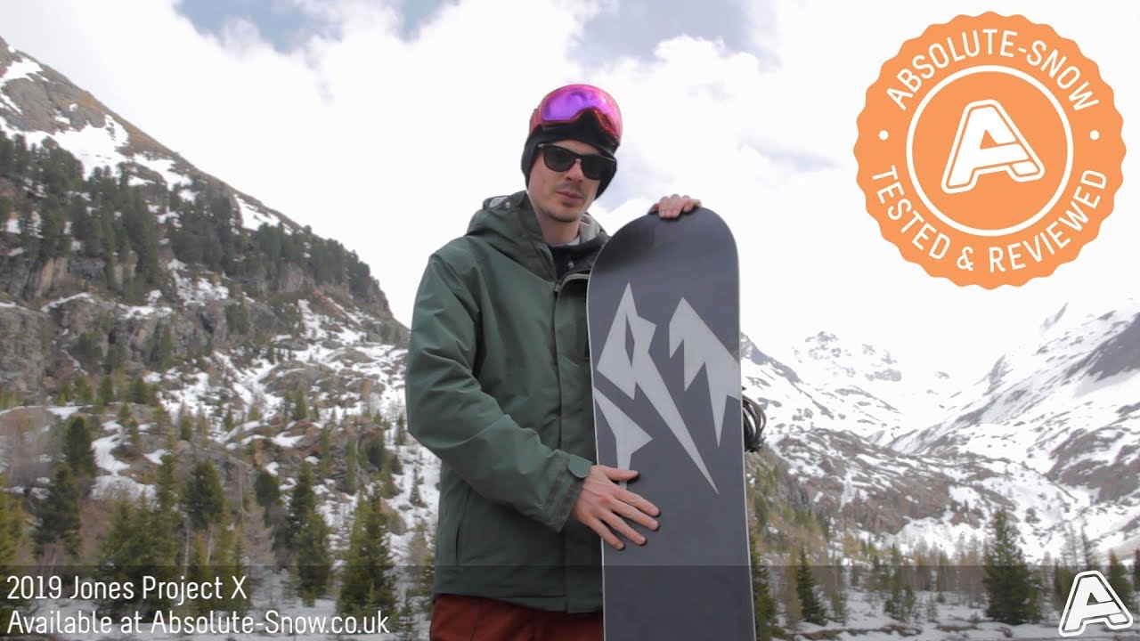 2018 / 2019 | Jones Project X Snowboard | Video Review