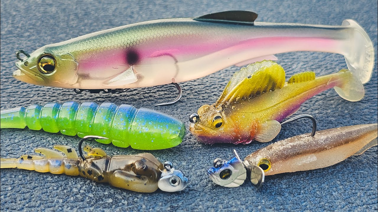 Summer Swimbaits For Bass! (Big And Small)