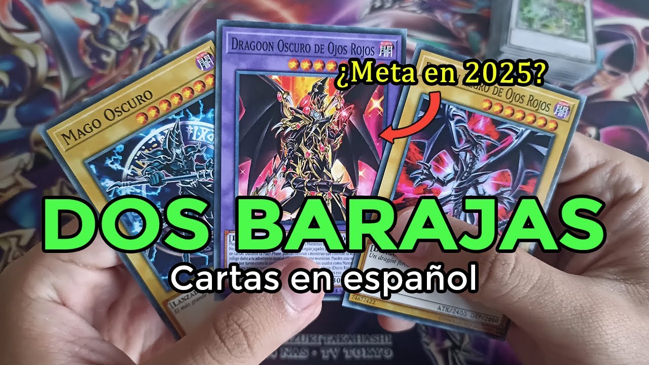 Yugioh 2 BARAJAS PERSONALIZADAS EN ESPAÑOL - Cartas Yugioh Colombia
