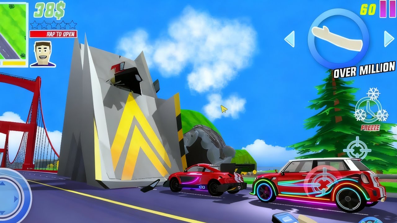 Mobil Rici Naik Tanjakan Dua Arah 