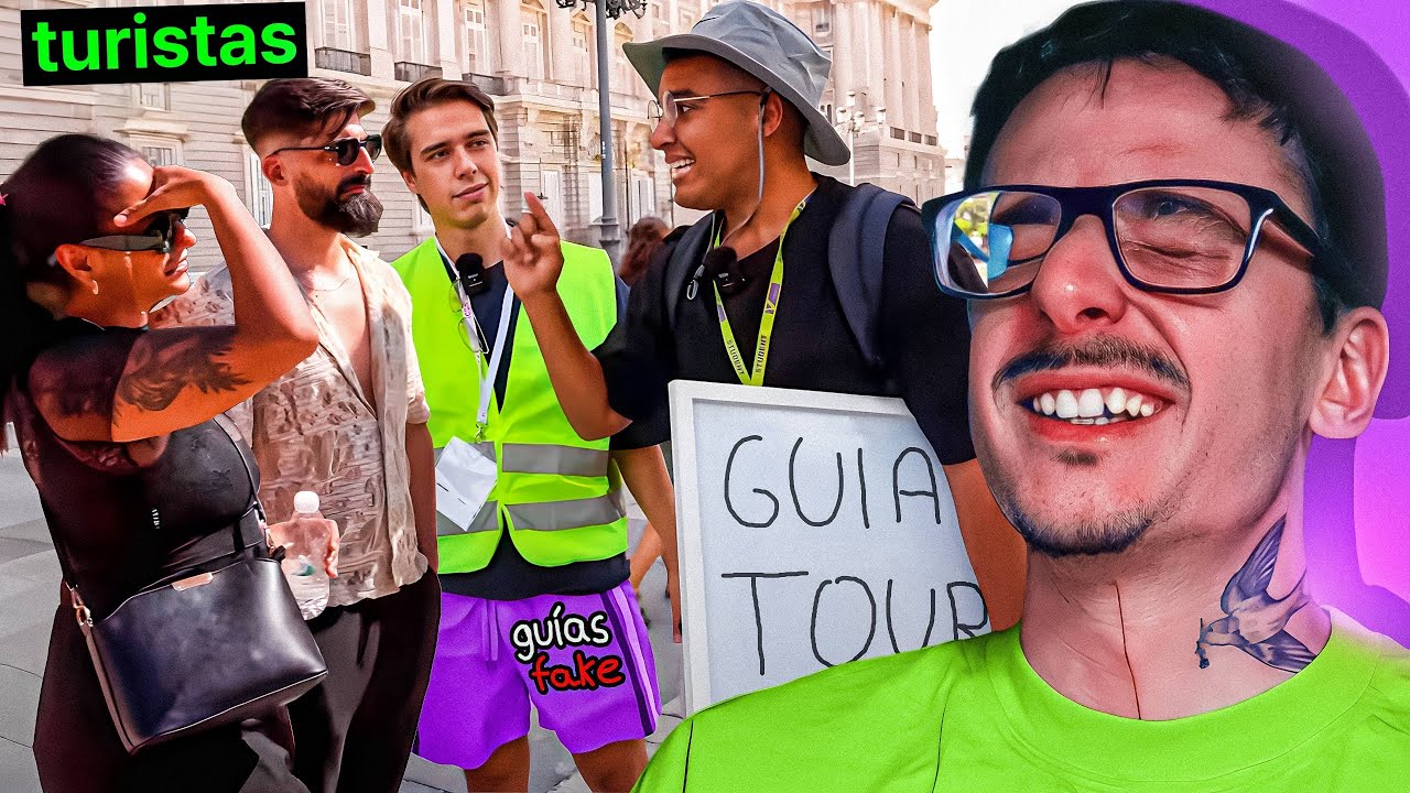 erra y juan se hacen pasar por guías turísticos.