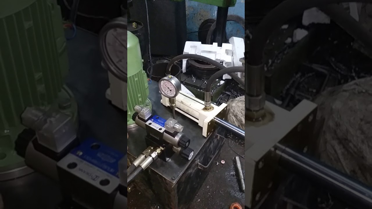 Hydraulic power pack & hydraulic cylinder 1HP