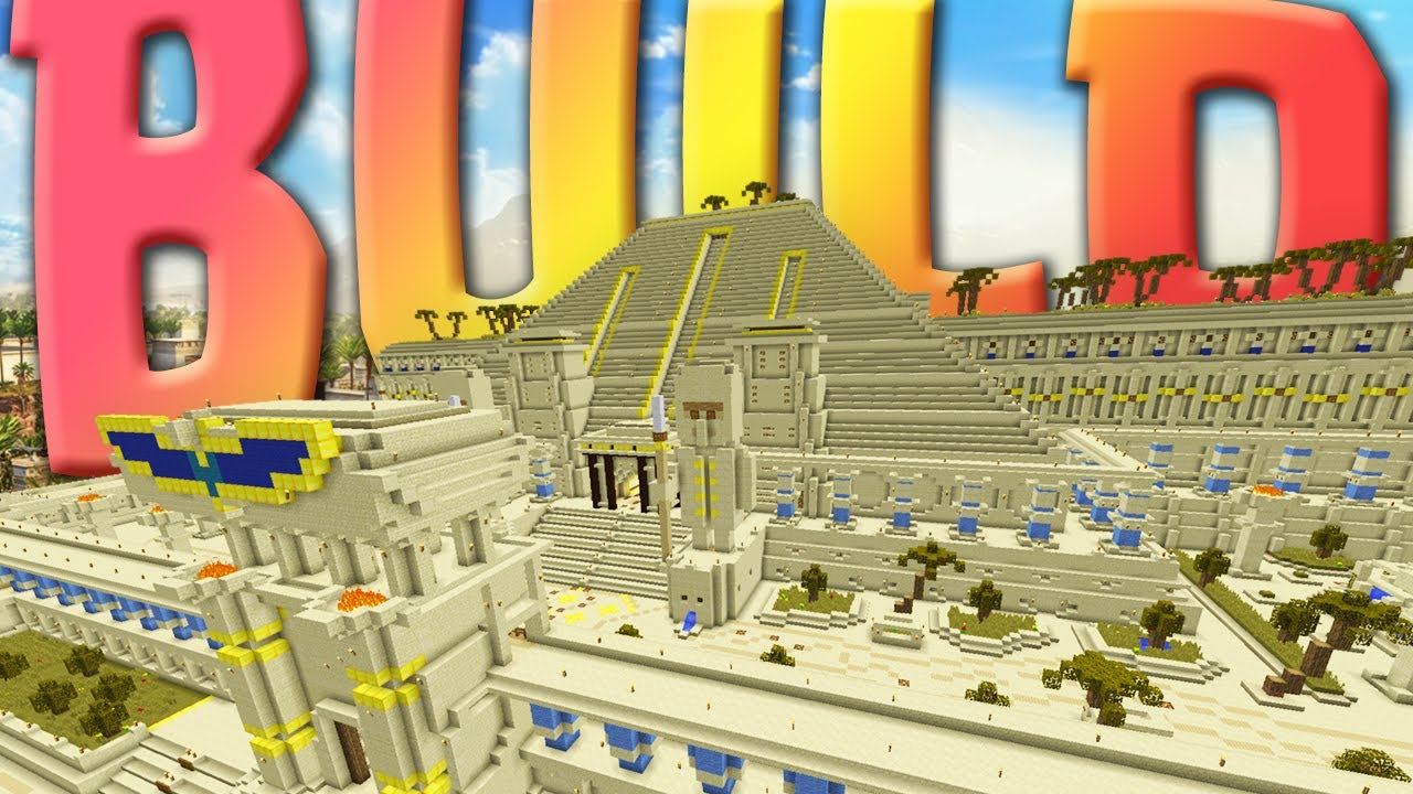 COME SI COSTRUISCE UNA PIRAMIDE? - Minecraft ITA - BUILD BATTLE w/ Marcy
