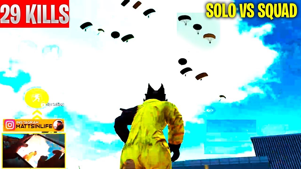 &iexcl;EVERYONE LANDS ON MILITARY BASE! 29 KILLS SOLO VS SQUAD | MattsinLife