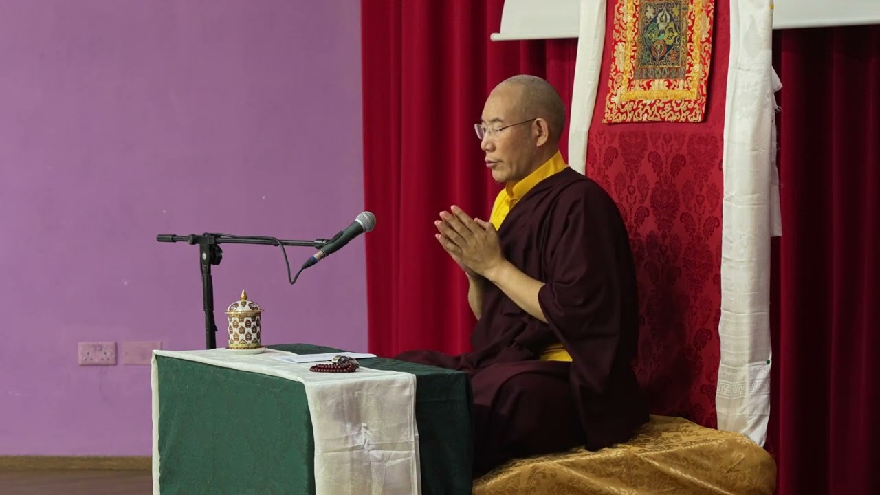 Chamtrul Rinpoche - The Path of Three Beings and the Ways of Progressing