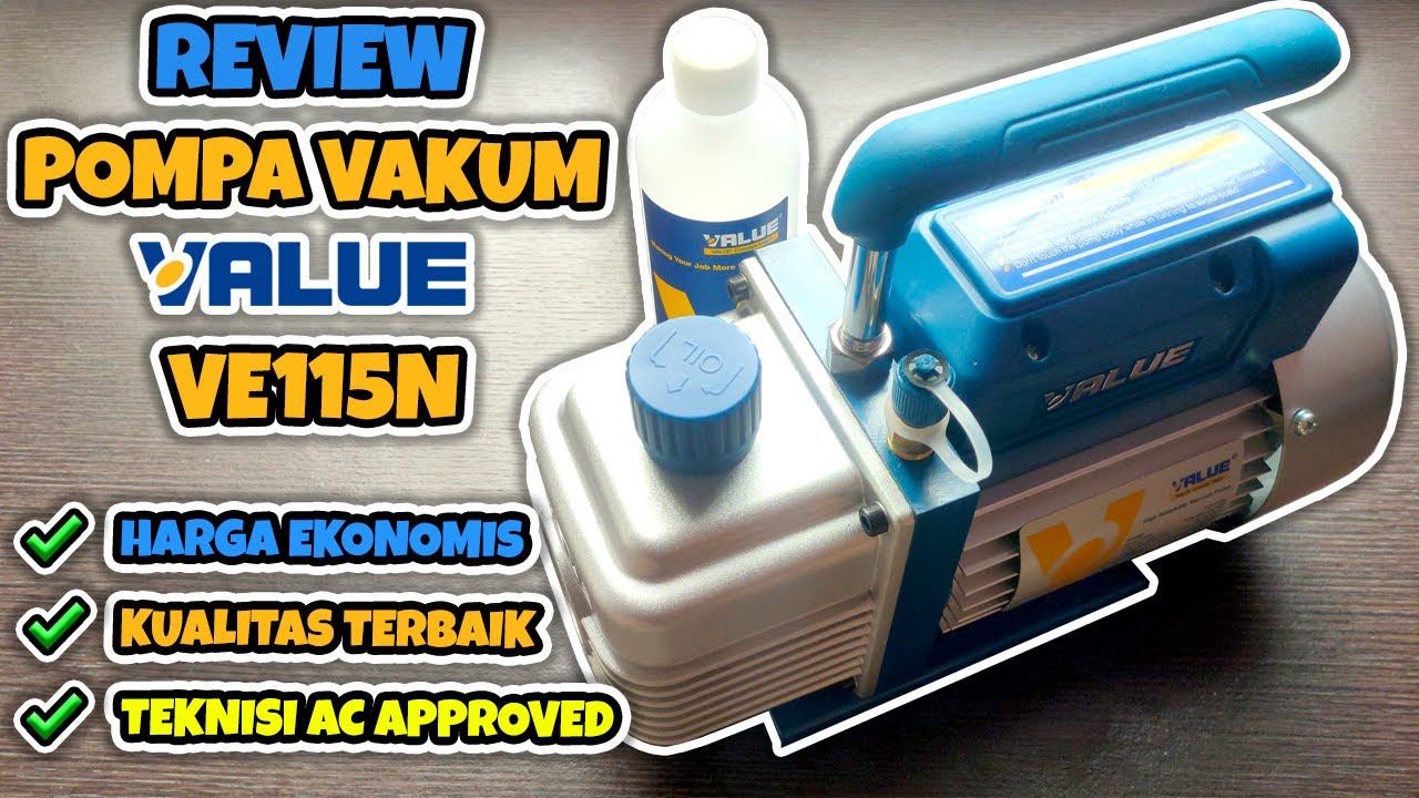 Review Value VE115N Pompa Vakum Ekonomis Kualitas Terbaik