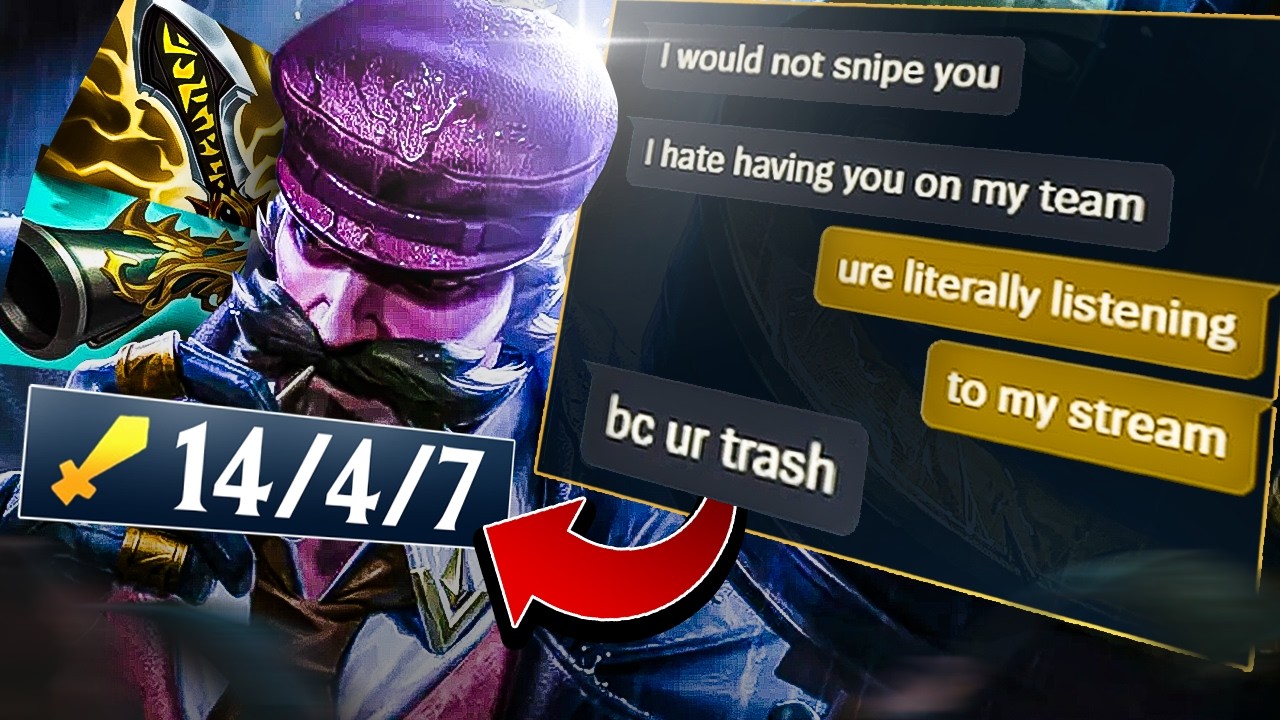 THEY TRIED TO STREAM SNIPE THE BEST GRAVES IN THE WORLD