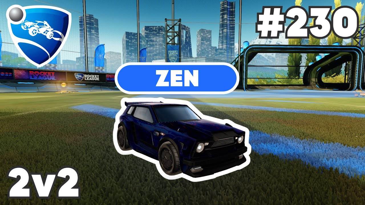 zen Ranked 2v2 PRO Replay #230 - Rocket League Replays