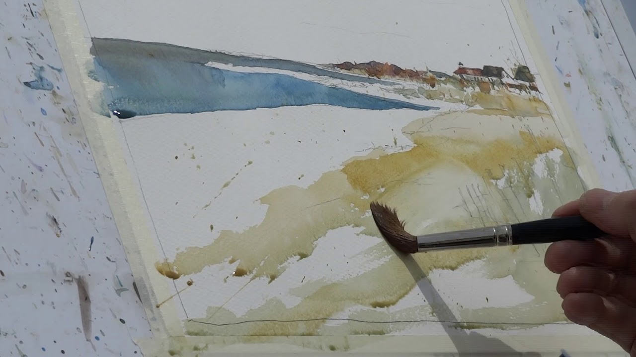 Shore Painting En Plein Air- with Chris Petri ( Part 1 of 2 )