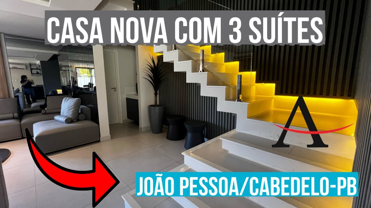 Casa CONDOMÍNIO FECHADO, 3 suítes na João Pessoa Imóveis® ‹ Marília Buás ›