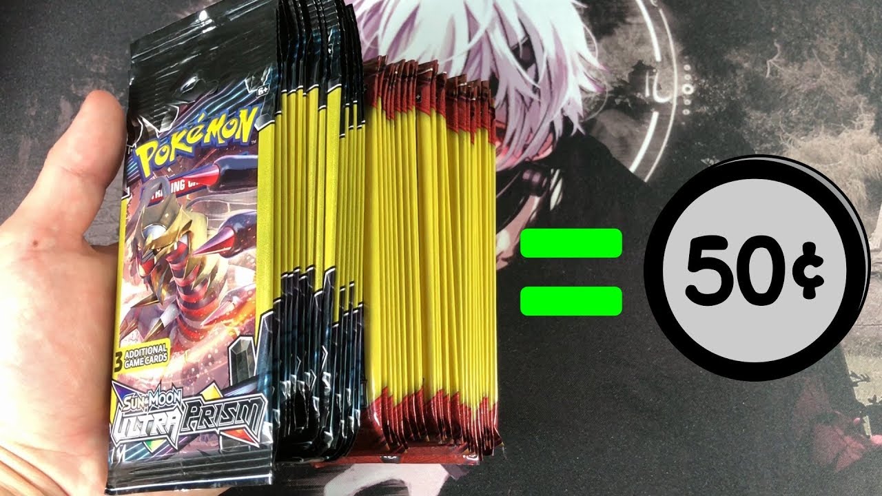 FOUND POKEMON BOOSTER PACKS FOR ONLY 50 CENTS! (crazy finds)