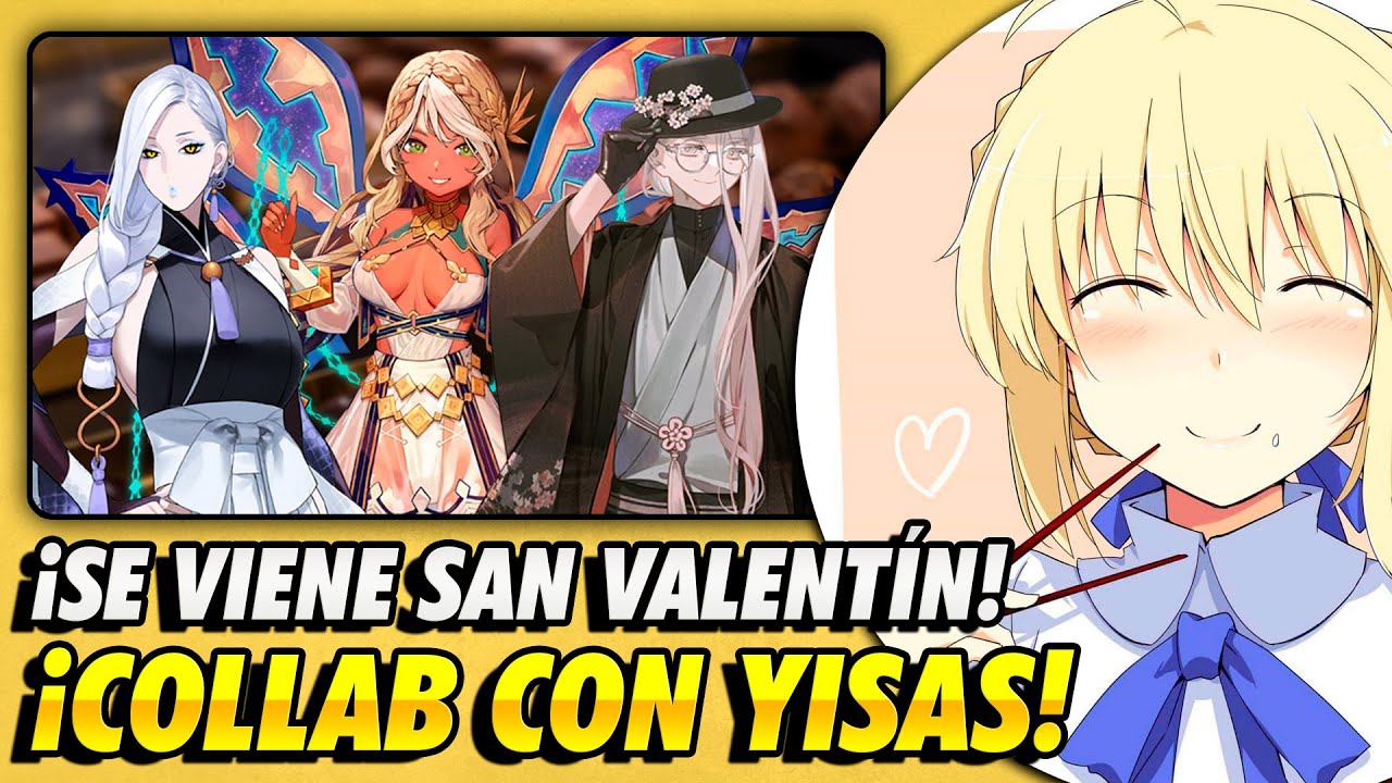 FGO | ¡COLLAB CON @yisas7394 ¡SE VIENE SAN VALENTÍN! | CHARLA, ANÁLISIS Y MÁS