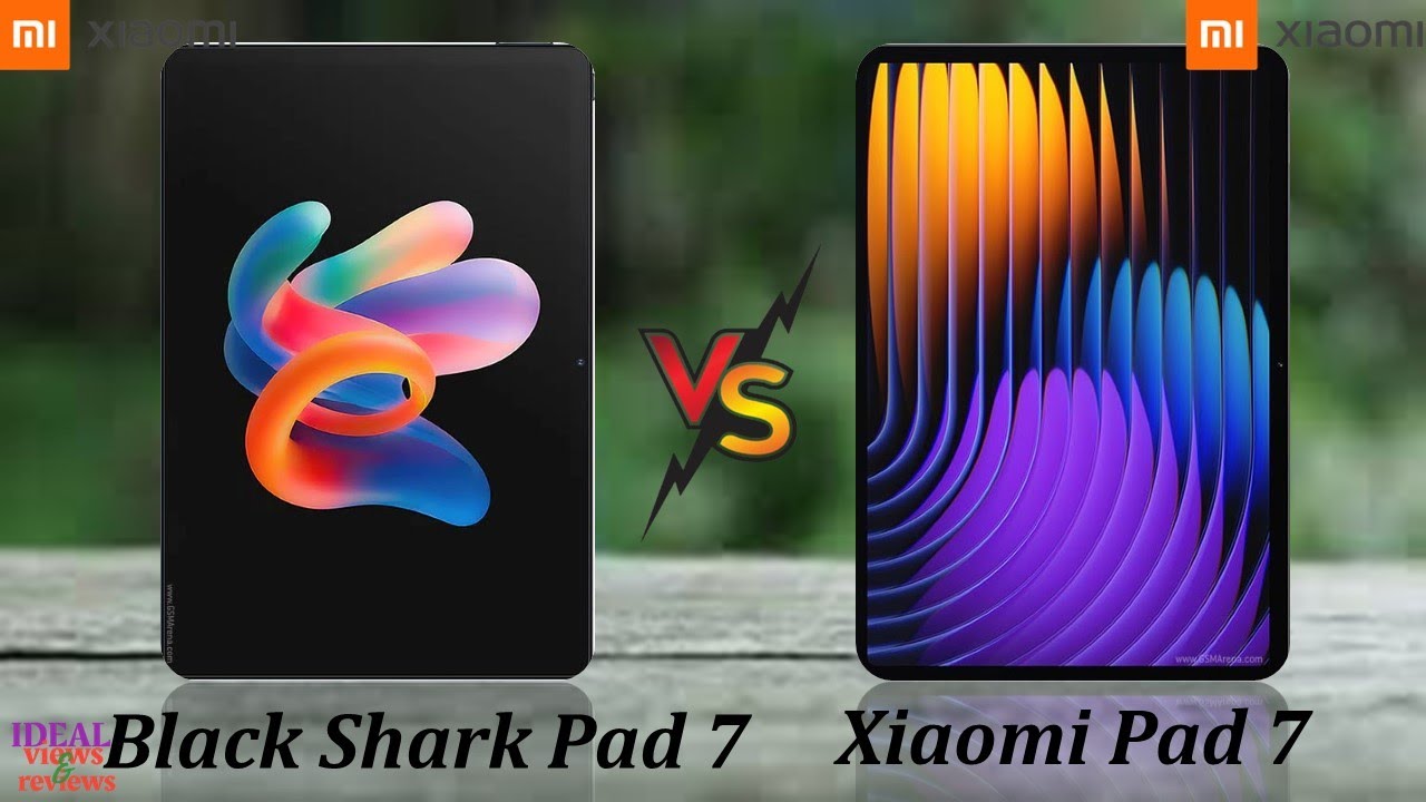 Xiaomi Black Shark Pad 7 против Xiaomi Pad 7: какой планшет лучше для ИГРЫ?