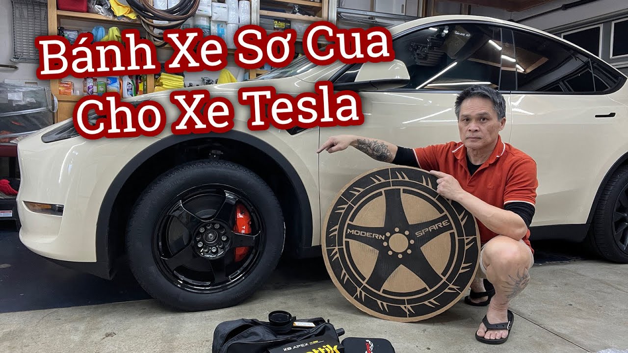 Bánh Xe Sơ Cua Không Thể Thiếu Cho Xe Tesla - Modern Spare Tires