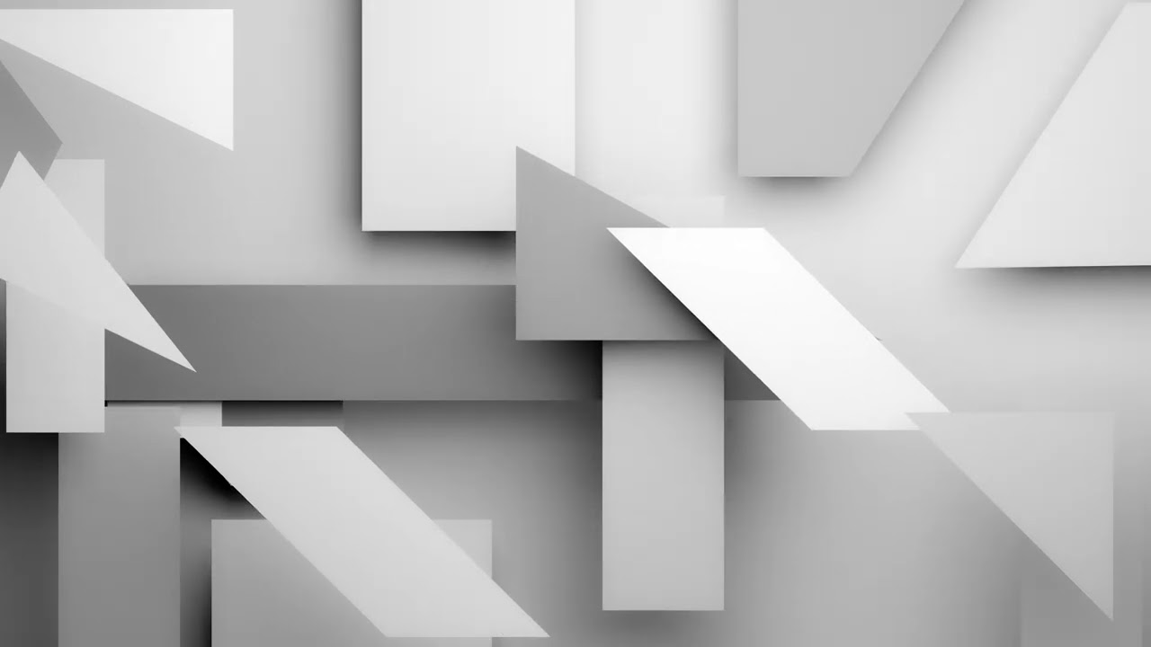 90s Triphop Lounge | Minimalist Grayscale Screensaver | Music To Focus To