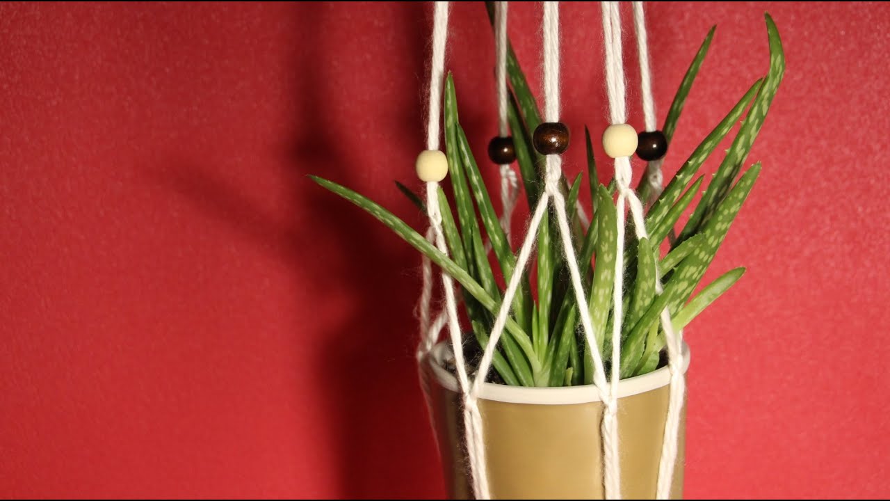 DIY - Macramé Plantenhanger Maken