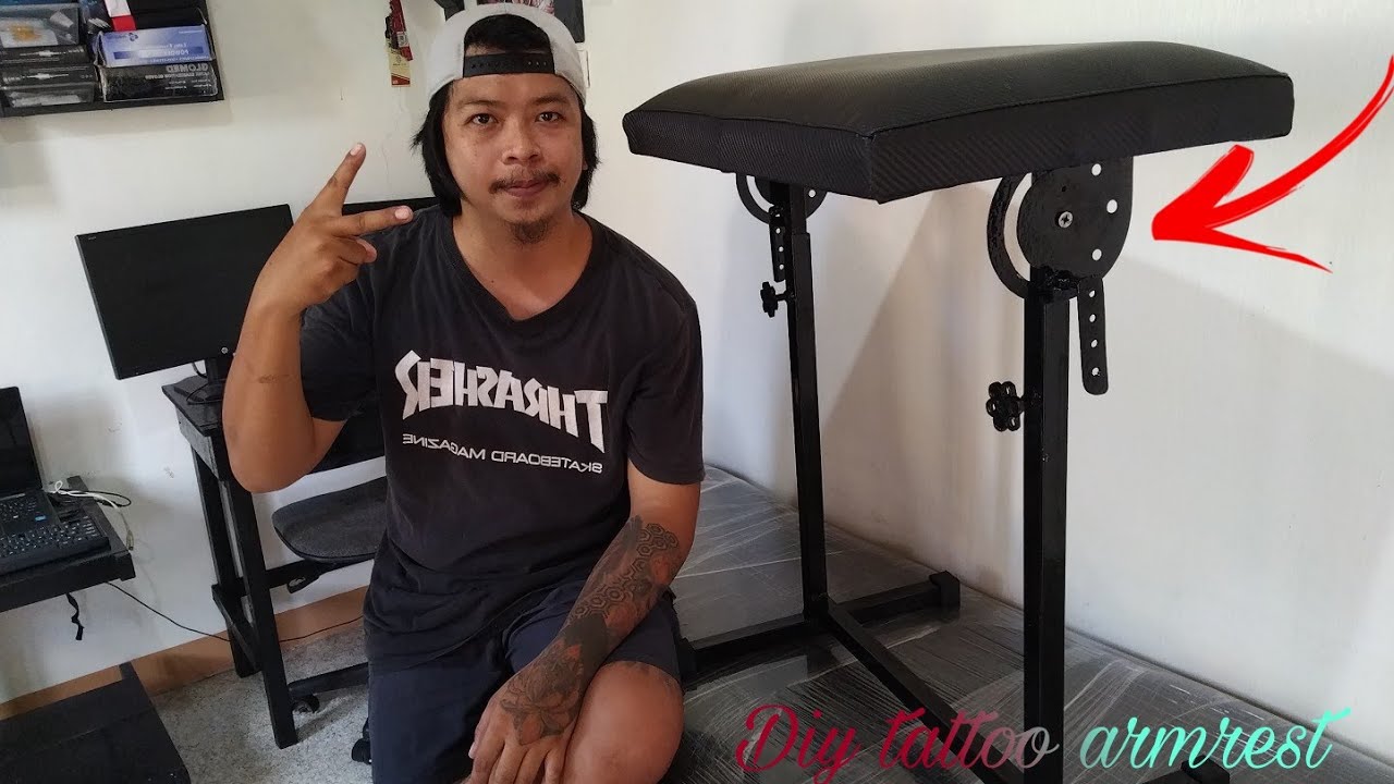 homemade heavy duty tattoo armrest (pinoymade)