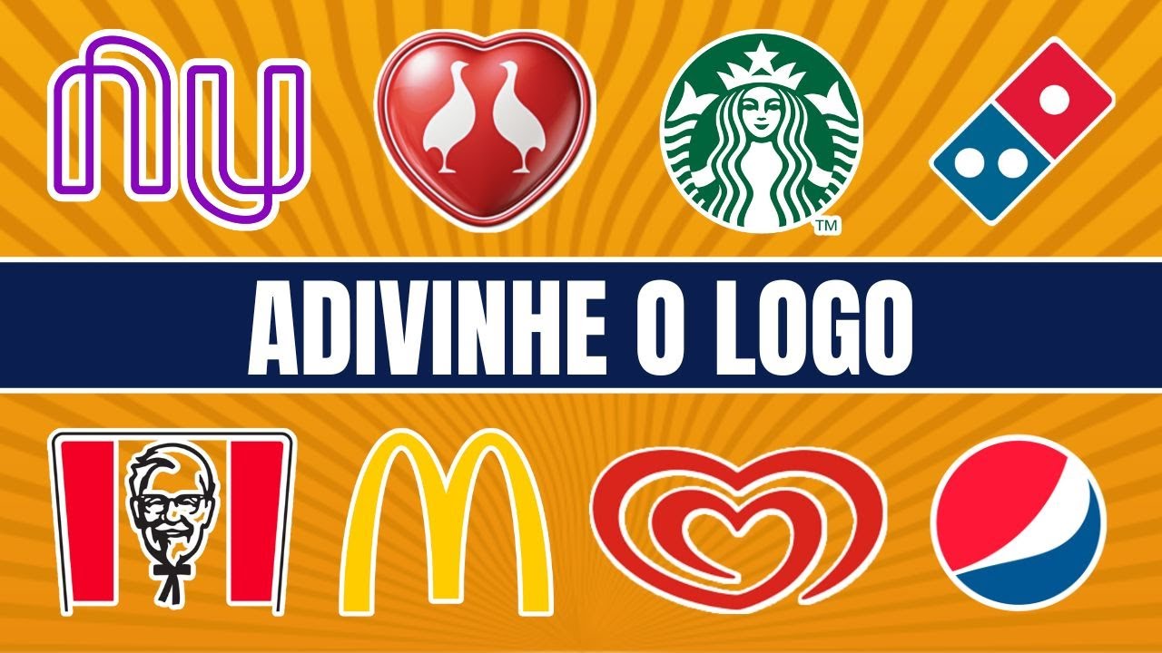 Adivinhe a MARCA Pelo LOGO | Será que você consegue acertar todos os 15 LOGOTIPOS?