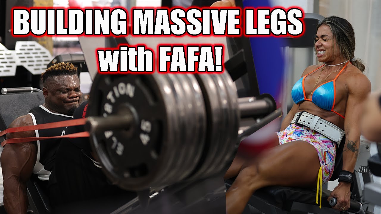 The BOOGIEMAN and FAFA | Building massive legs! |