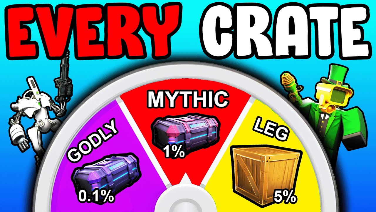 SKIBIDI CRATE WHEEL Decides MY UNITS...