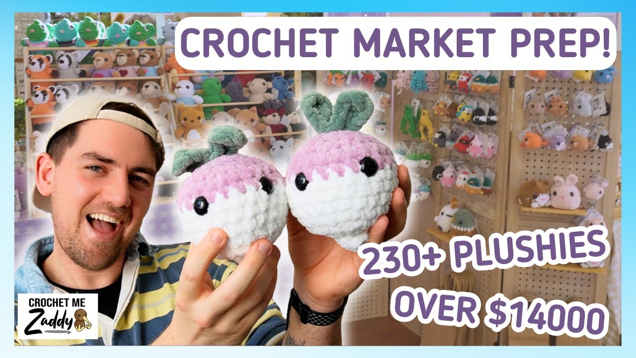 Crochet Market prep vlog ✨ How I survived one of Australia's largest craft markets ✨ Part 1