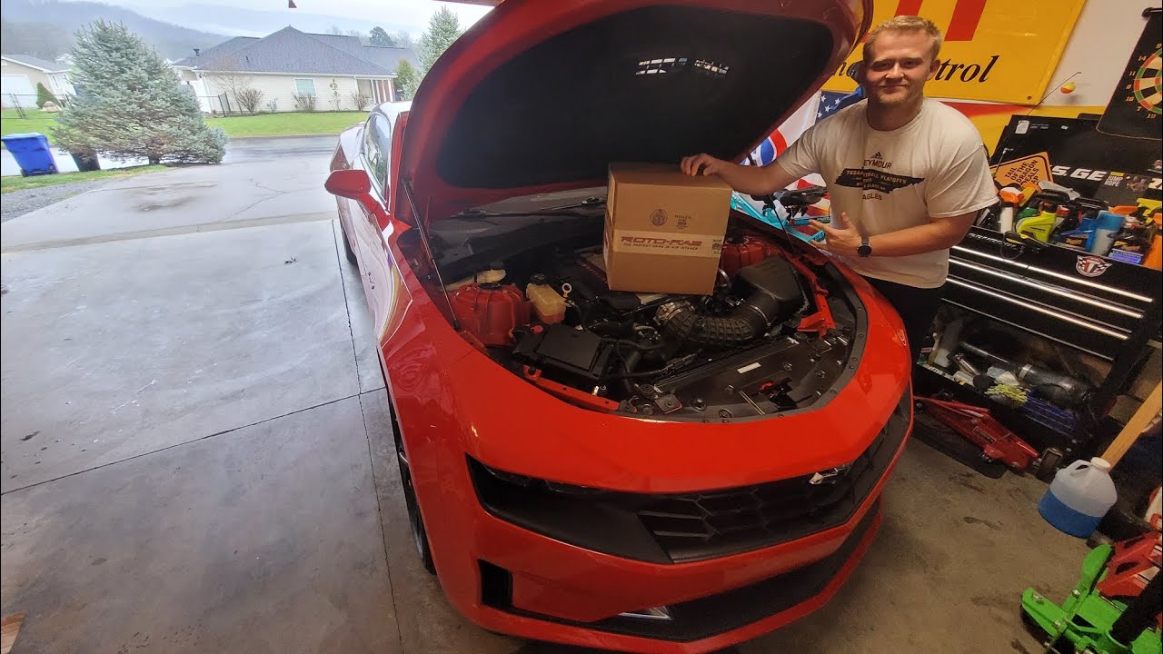 Rotofab cold air intake review and install on my 2021 Camaro LT1