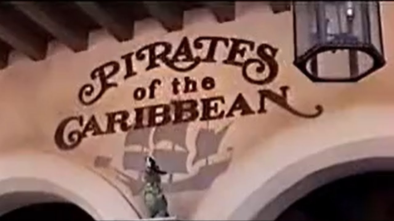 Pirates of the Caribbean Magic Kingdom 1998