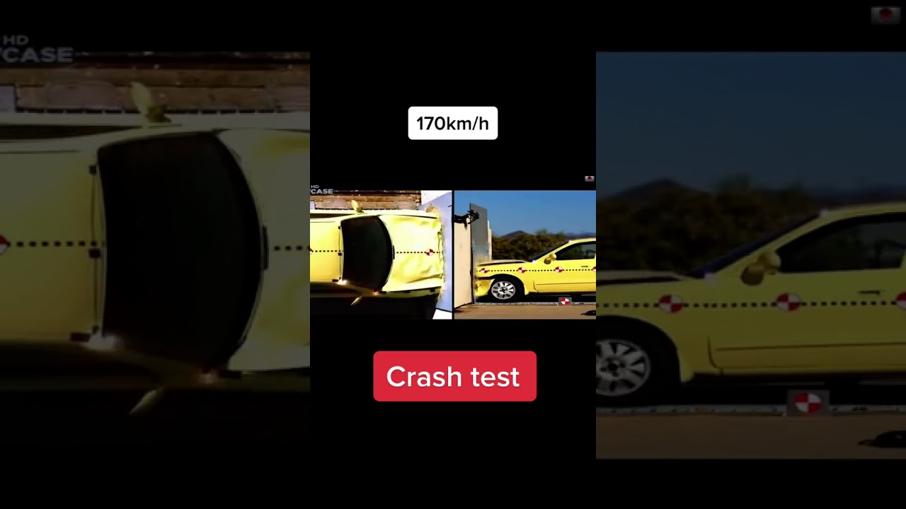 Car Crash Test 170km/h
