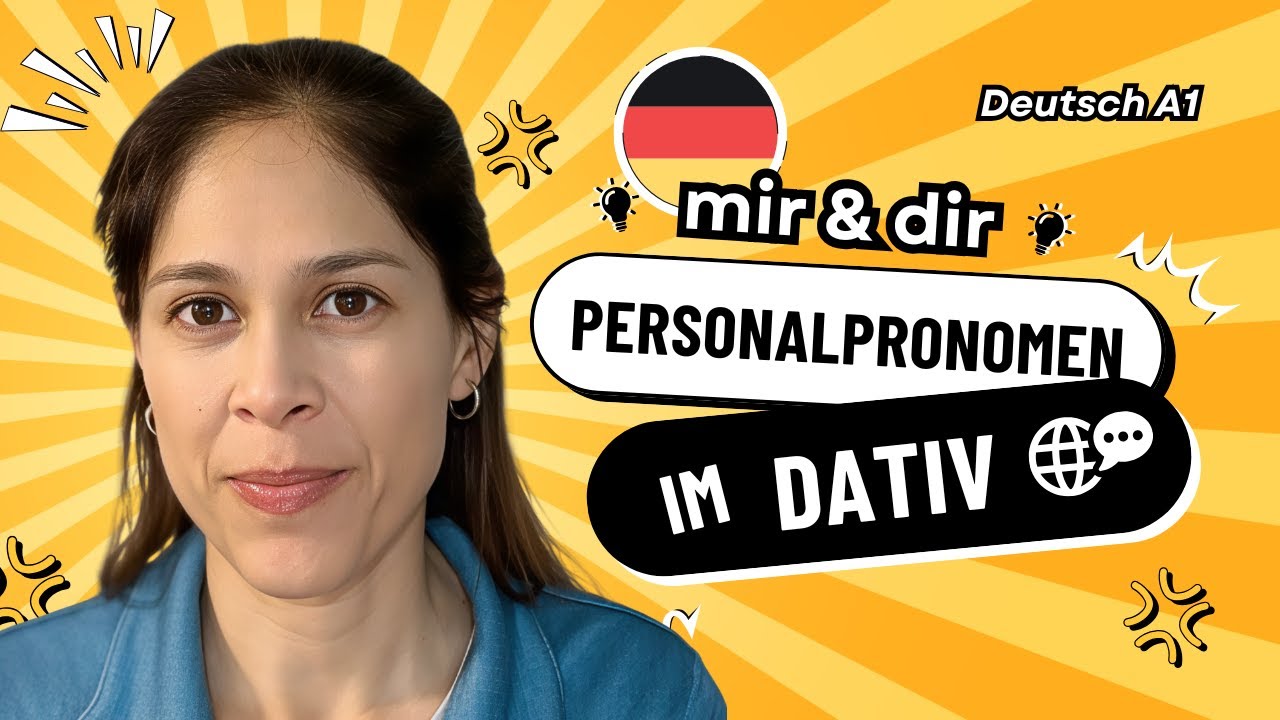Personalpronomen im Dativ (mir und dir) | Subtítulos en español