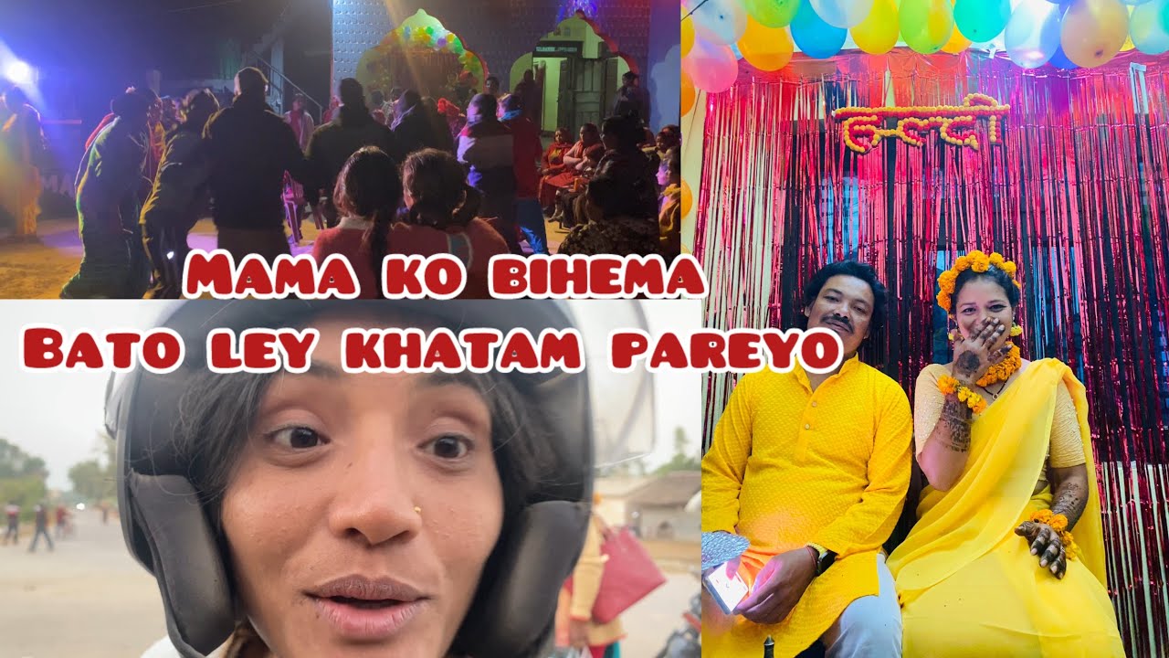 BATO LEY DUKHA DIYO 😴 DHANI DD HARU LEY BATO MAI SHOPPING 🛍️ GARE 🥲 #haldiceremony #rateulidohori 
