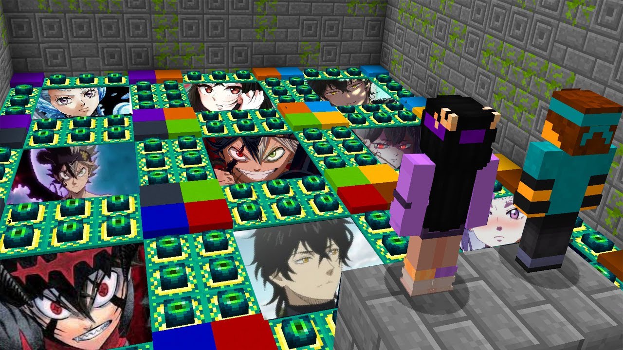 NÃO ESCOLHA O PORTAL ERRADO DO BLACK CLOVER no MINECRAFT!