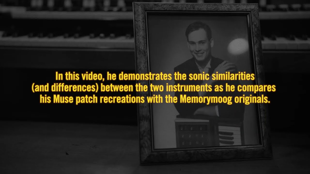 Memorymoog Factory Presets Recreated for Moog Muse (Free Download)