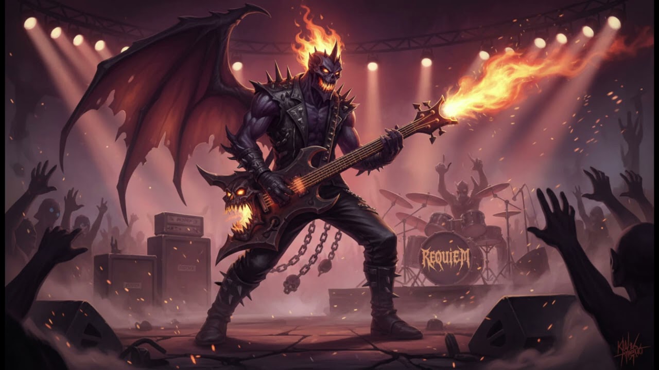 Dota2  track Shadow Fiend (Nevermore) rock