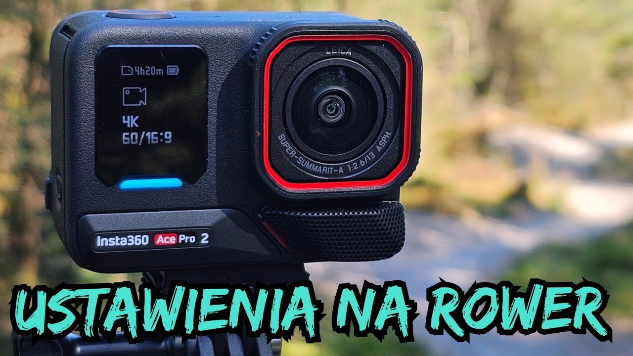 Insta360 Ace Pro 2 - Ustawienia na rower