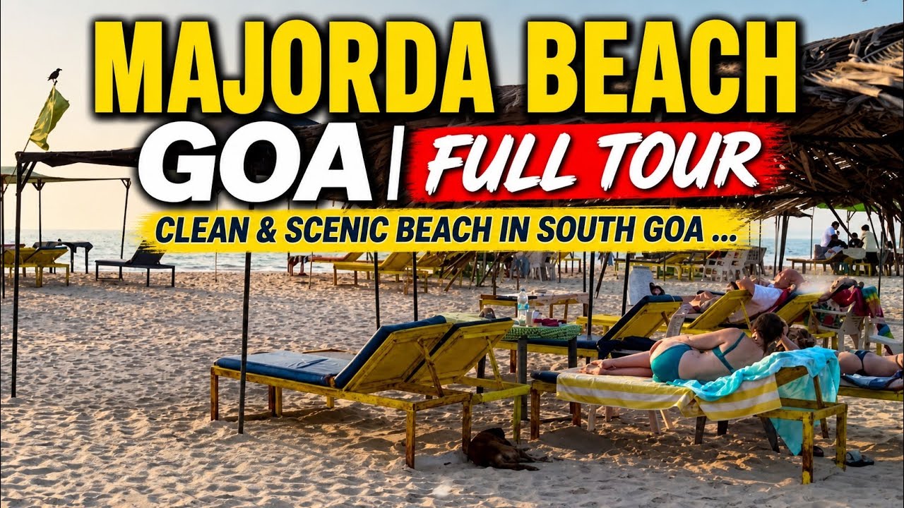 Majorda Beach Goa | South Goa Majorda | Calm Beach Of South Goa | Majorda
