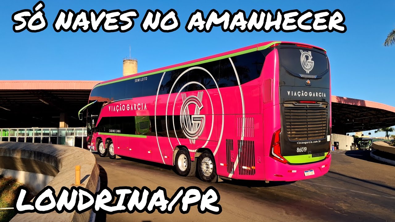 MOVIMENTO DE ANO NOVO NA RODOVIÁRIA DE LONDRINA/PR | MOVIMENTAÇÃO DE ÔNIBUS DAS 6:30 ÀS 7:10
