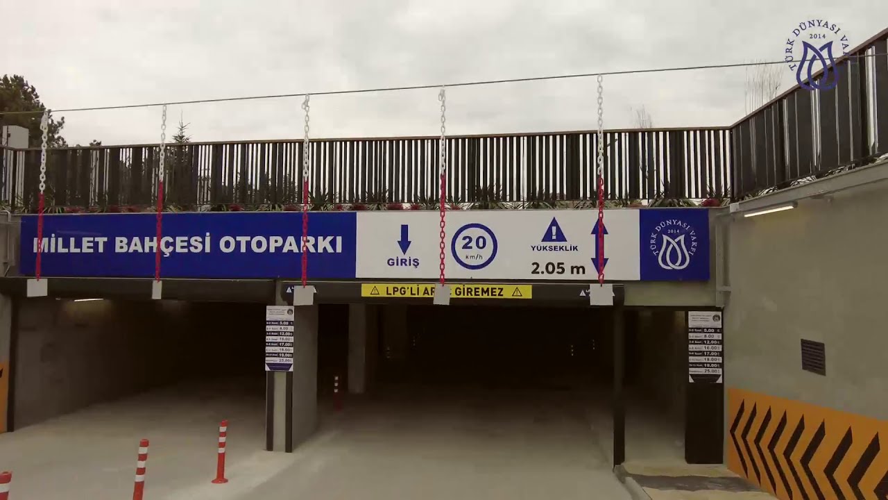 Eskişehir Millet Bahçesi Kapalı Otoparkı