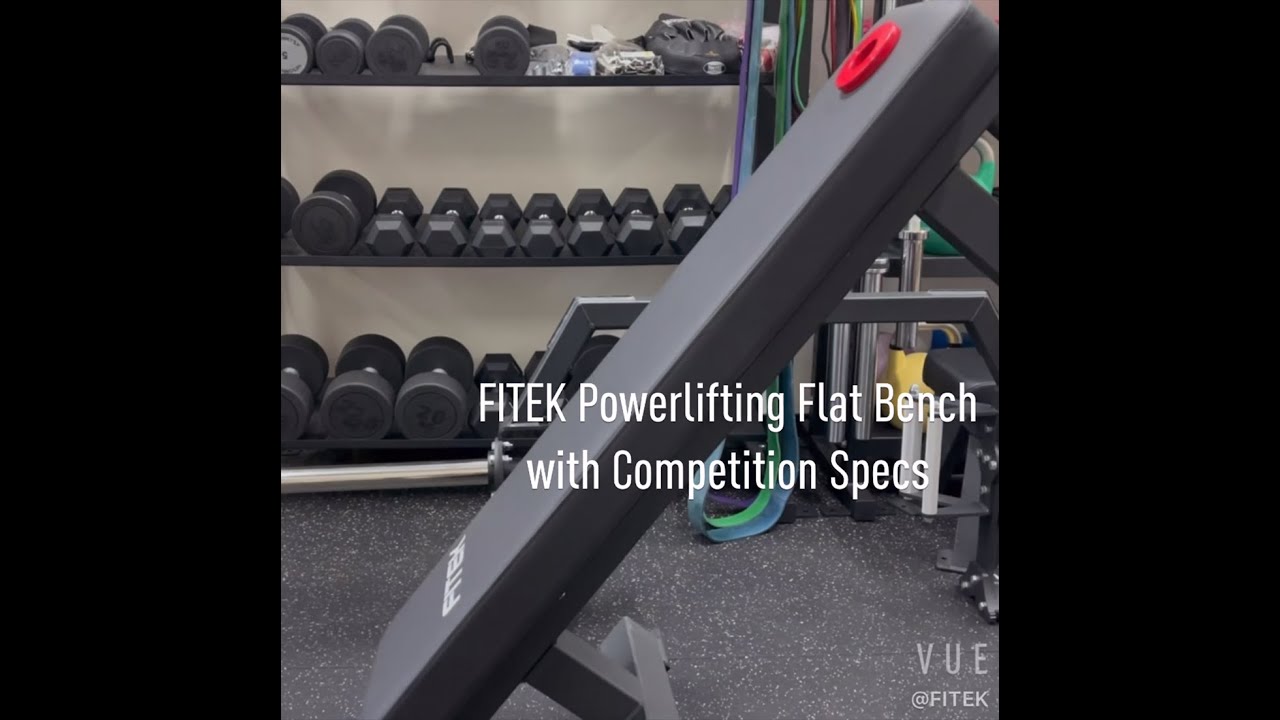 FITEK Flat Bench, IPF Spec, Fat Pad